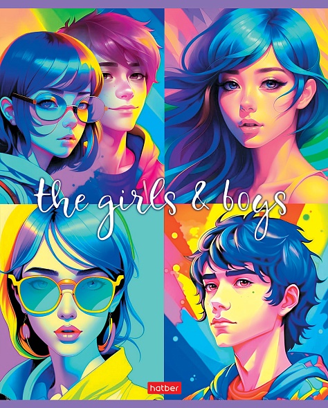 Notatnik A5 - seria: Nowe pokolenie (kratka)