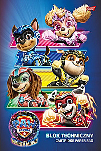 Zeichenblock - Paw Patrol, A4, 10 Blätter
