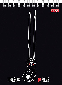 A6 Notebook - Series: Unboring Heroes (Grid)