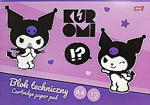 Альбом для рисования - Kuromi, А4, 10 листов