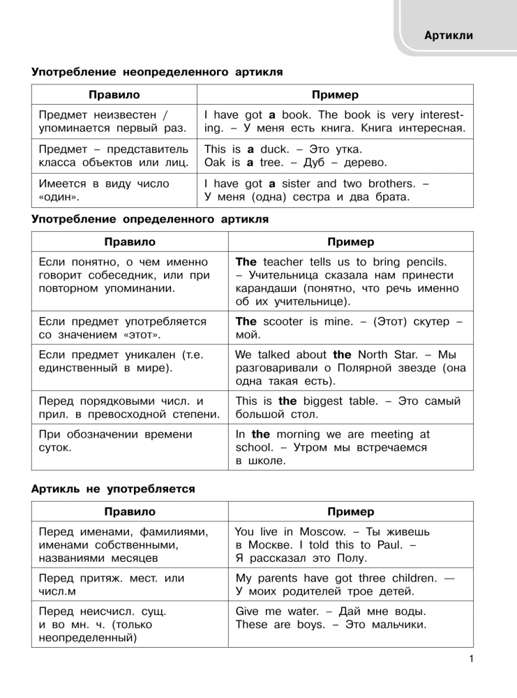 Język angielski. Cały kurs gramatyki w schematach i tabelach