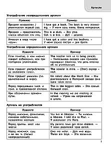 Język angielski. Cały kurs gramatyki w schematach i tabelach
