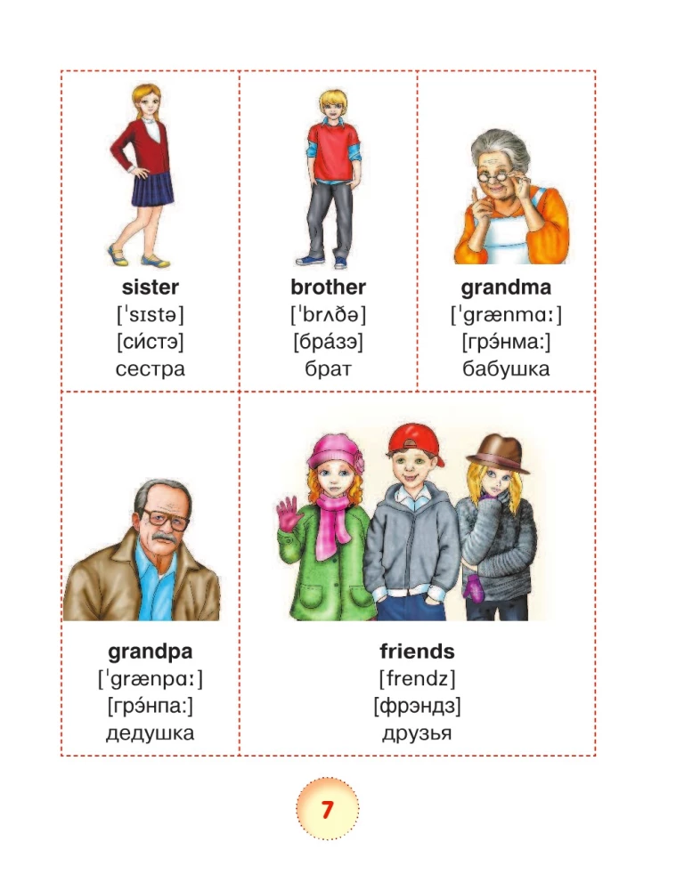 Angielski słownik z wymową dla maluchów w obrazkach