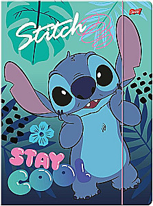 Folder - Stitch Stay Cool, A4, with elastic band