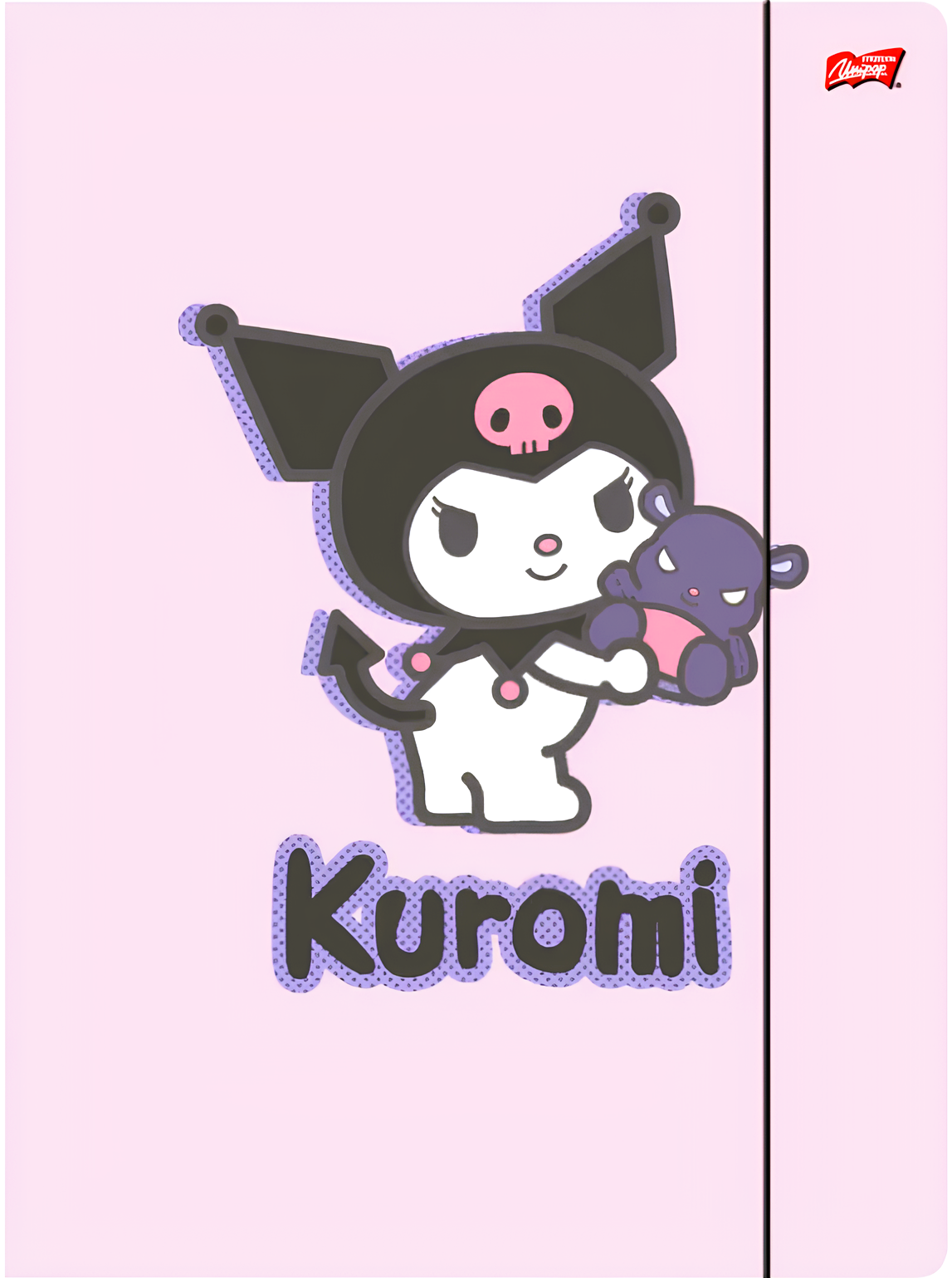 Mape - Kuromi Pink, A4, ar gumiju