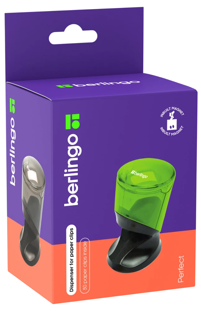 Magnetic Stapler Berlingo: Perfect, with 30 paper clips.