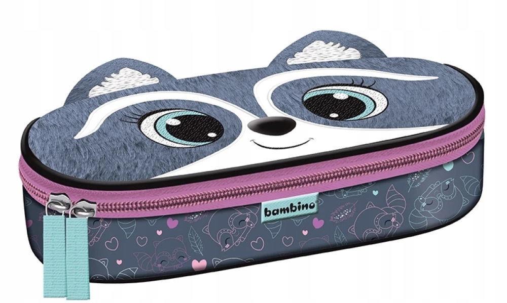 Pencil case - Bambino. Racoon (ilma täideta)