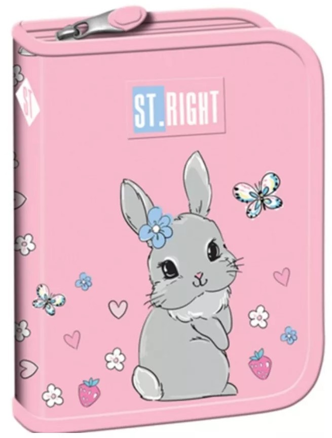 Pencil case without filling - ST.RIGHT. Cute Rabbit
