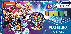 Plasticyna - Paw Patrol, 12 kolorów