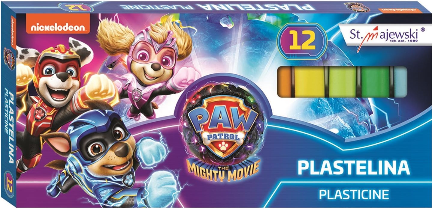 Modelinas - Paw Patrol, 12 spalvų