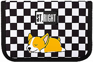 Täidetud pliiatsikott - ST.RIGHT. Unelev Corgi