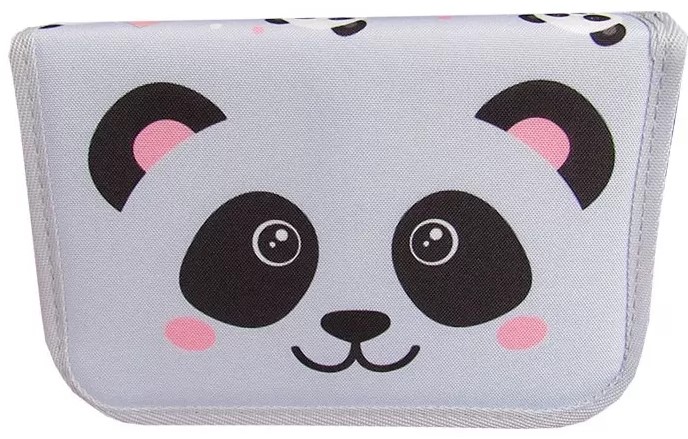 Pencil case without filling - ST.RIGHT. Grey Panda