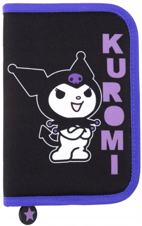 Pencil case without filling - Kuromi Black