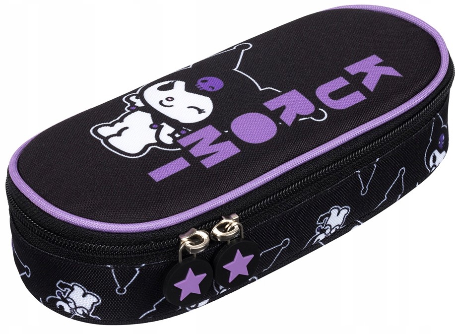 Pencil case without filling - Kuromi Black