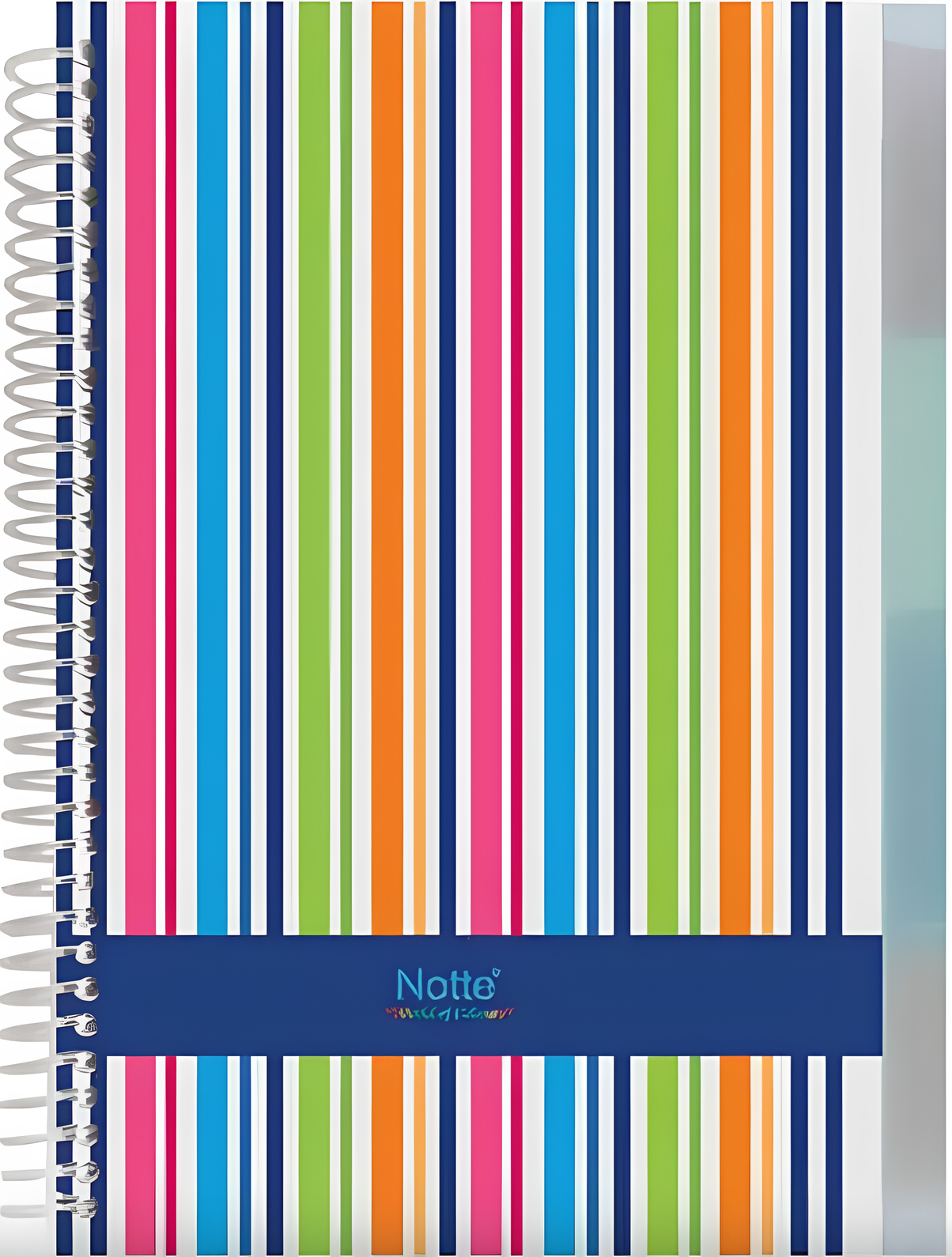 C5 Notepad, 150 sheets, grid, spiral bound