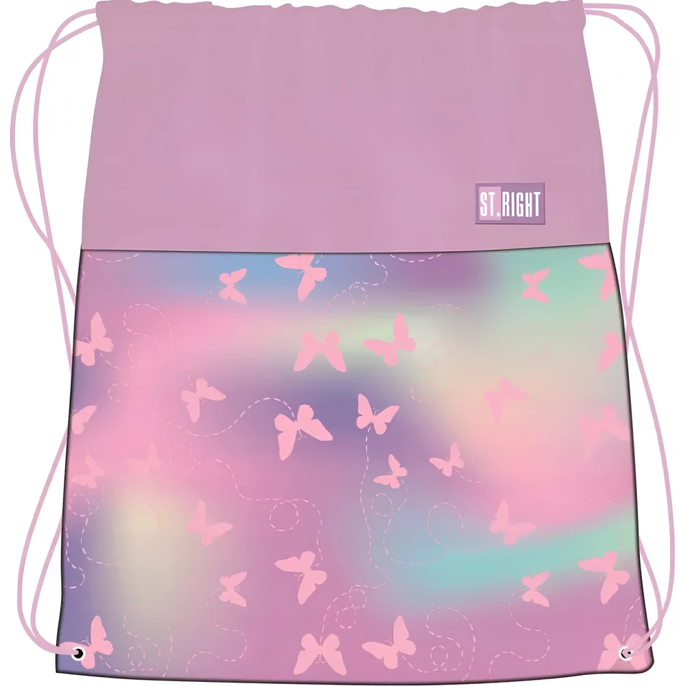 Shoe Bag - ST.RIGHT.Pink Butterflies