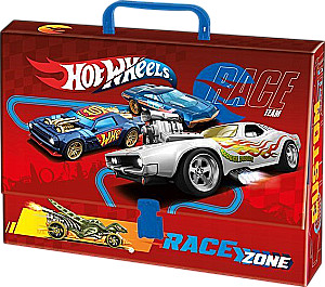 Teczka z uchwytem A4 Hot Wheels