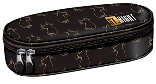 Pencil case - ST.RIGHT. Golden Cats (empty)