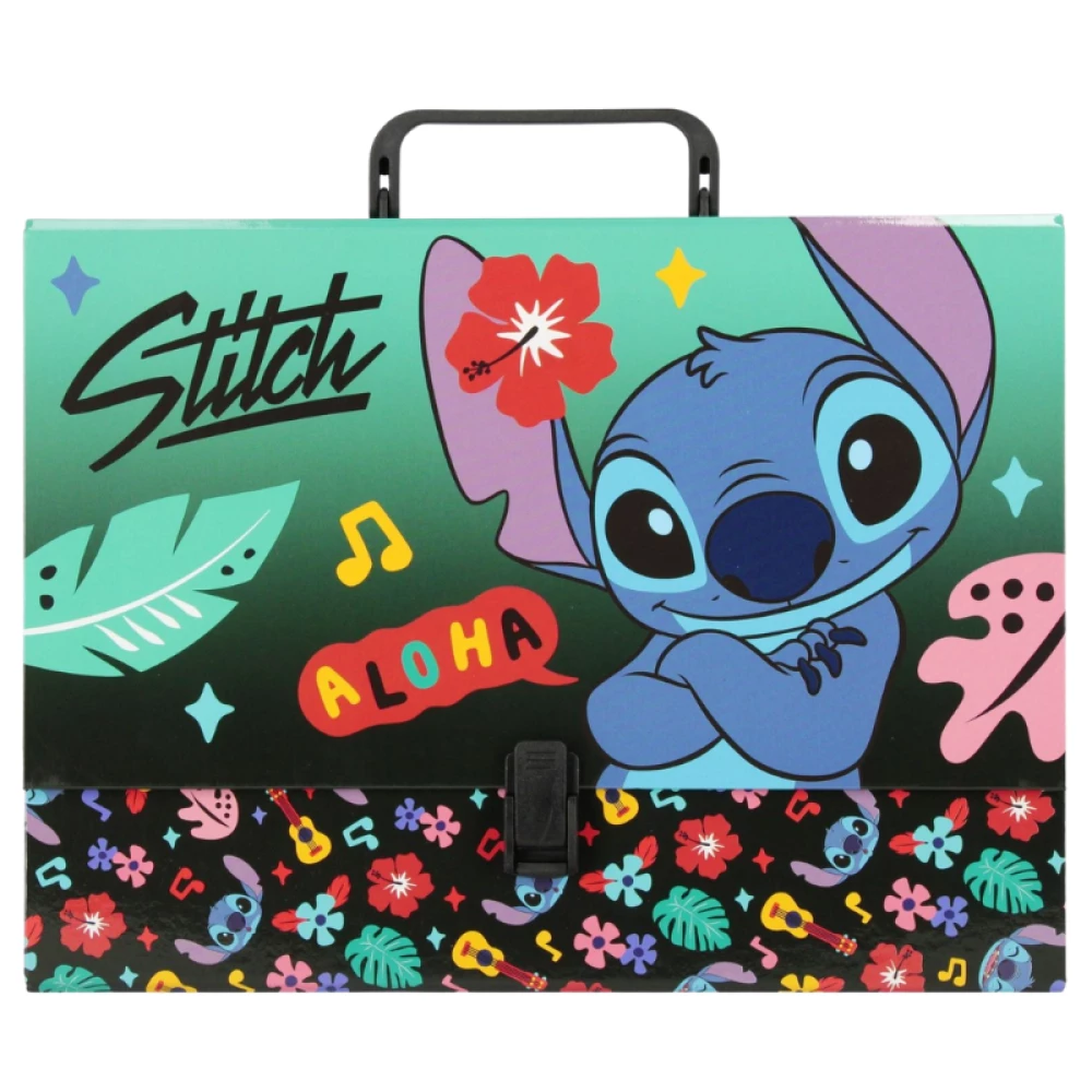 Portfolio Folder with Handle XL A4 - Stitch Aloha
