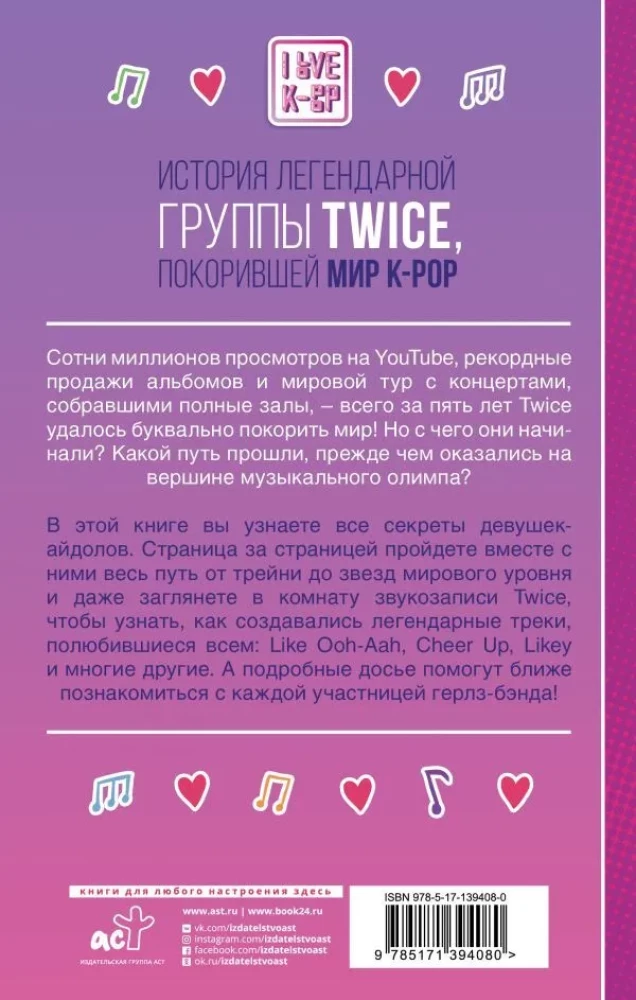 TWICE. Legendarinės K-POP grupės istorija