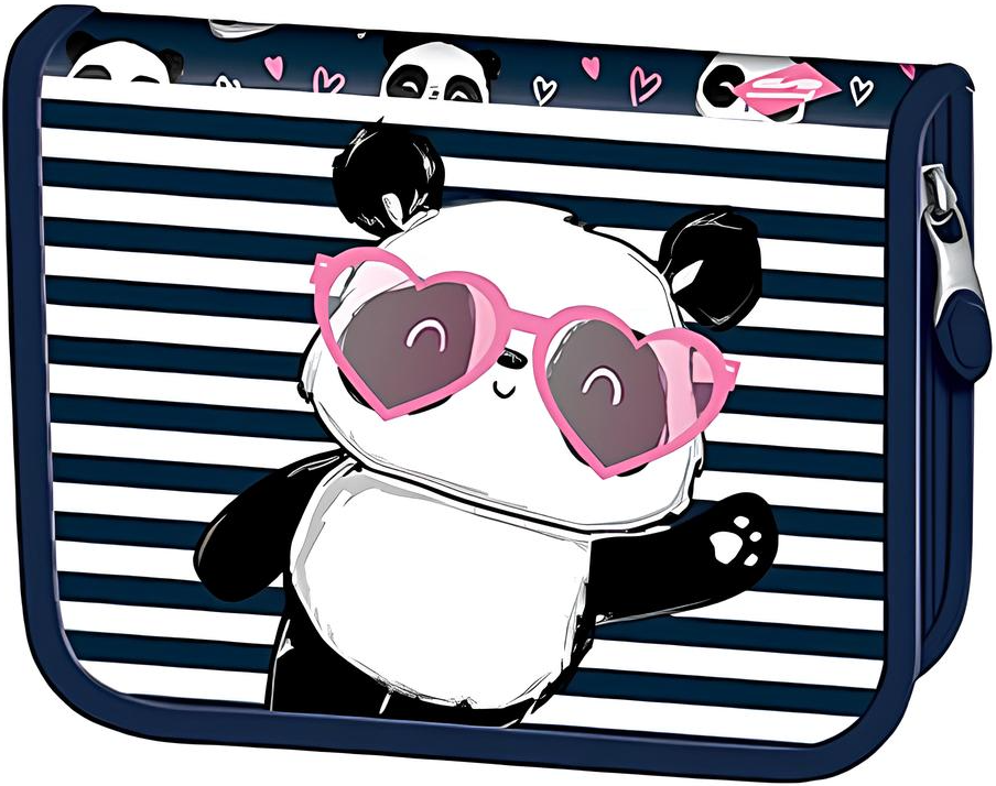 Pencil case without filling - ST.RIGHT. Love Panda