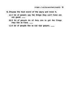 English Reading. Fables and Parables. 4 class
