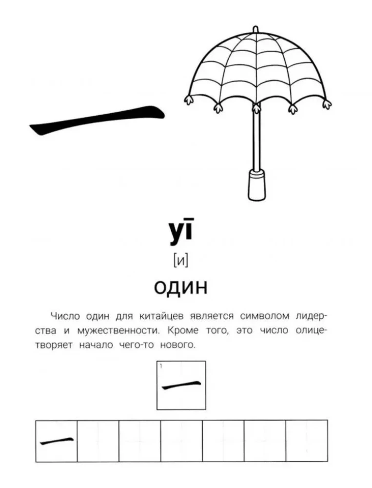 Иероглифические упражнения: числа