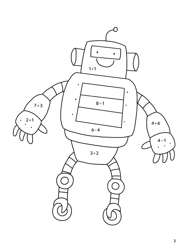 Counting and Coloring: Cars and Robots