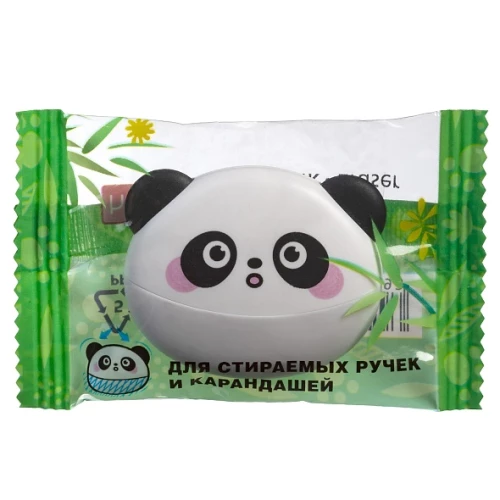 Kustutuskumm Panda - individuaalses pakendis