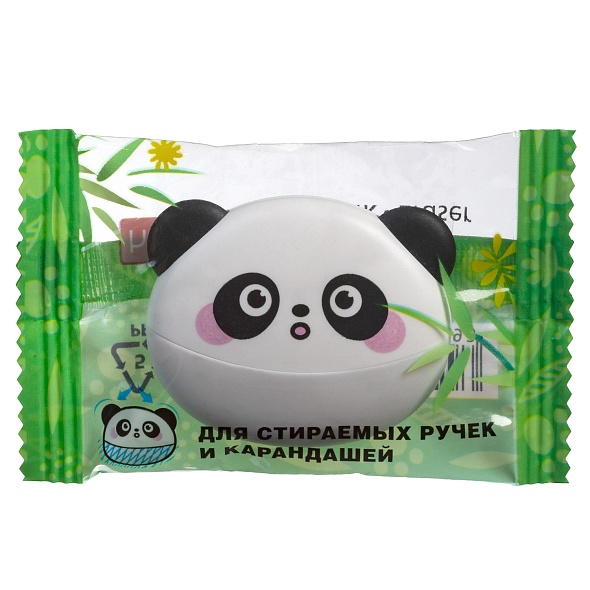 Radiergummi Panda - in individueller Verpackung