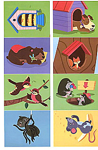 Подбери домик!