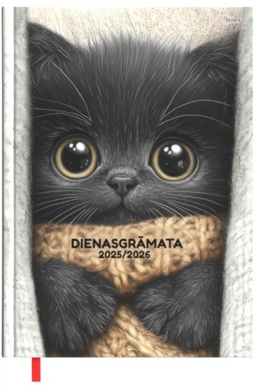 Dienasgrāmata ar datumiem 2025/26 (assorti)