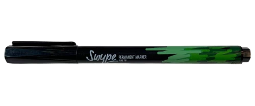 Linc Swype Alcohol-Based Marker, 0.6 mm, Green