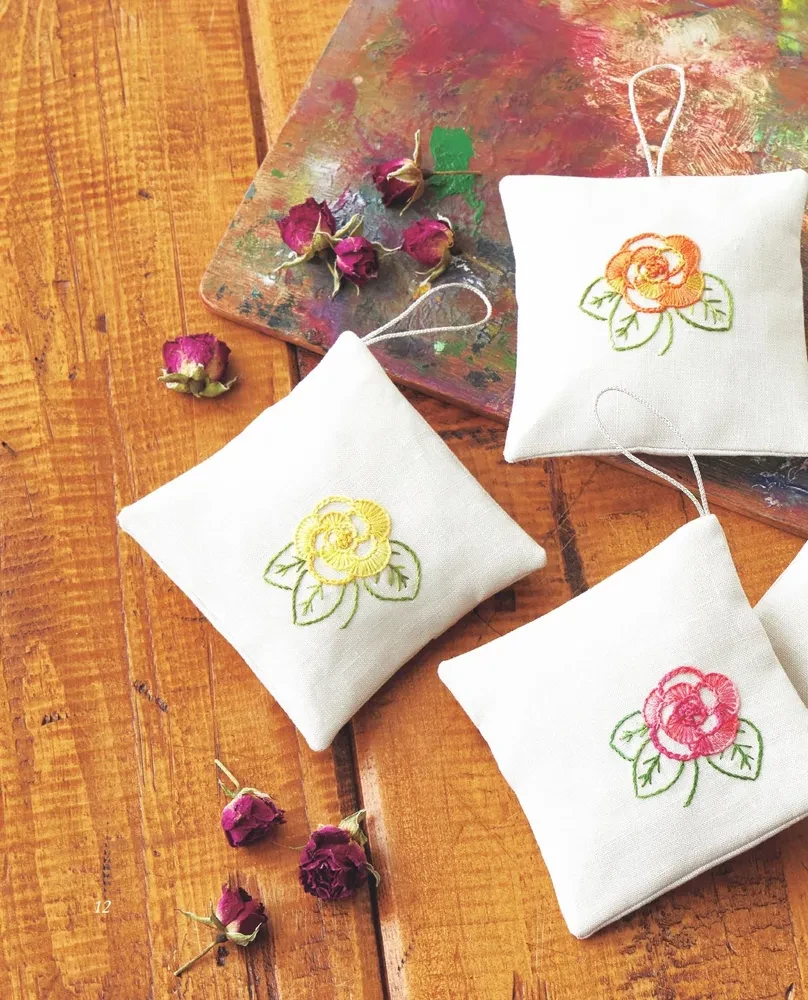 Gradient Embroidery. 17 Bright Designs with Melange and Multicolor Threads