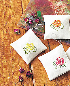 Gradient Embroidery. 17 Bright Designs with Melange and Multicolor Threads