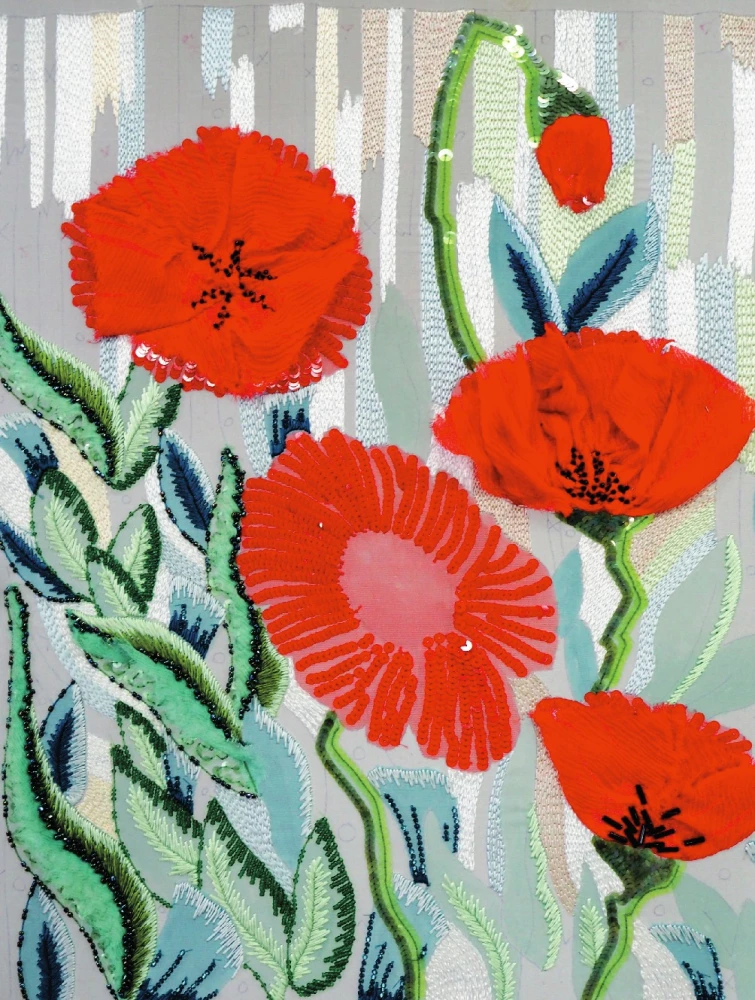 Chinese Bead Embroidery from A to Z. A Practical Course in Techniques, Methods, and Designs