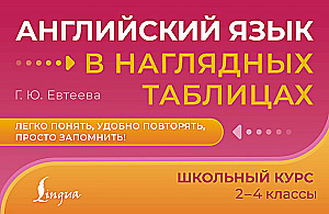 Język angielski w ilustracyjnych tabelach. Kurs szkolny. Klasy 2-4