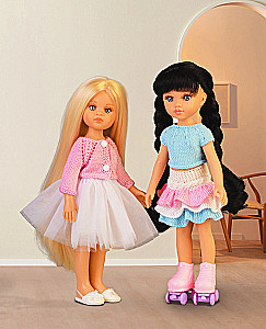 Knitting Clothes for Paola Reina Dolls and Other Dolls Sized 33 cm. From Top to Fur Coat