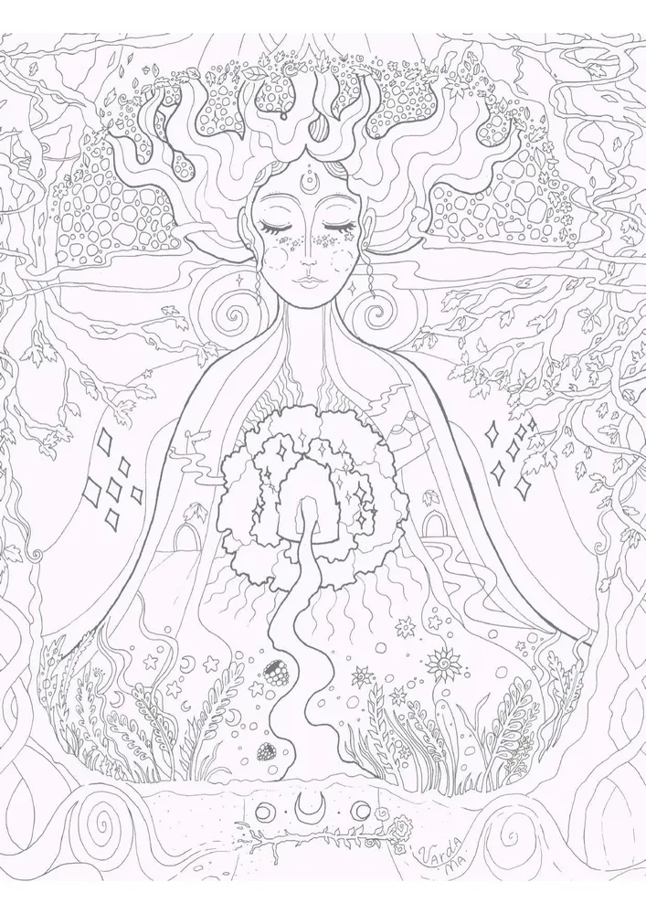 Moters Jėgos Spalva. Nuo šaknų iki sparnų