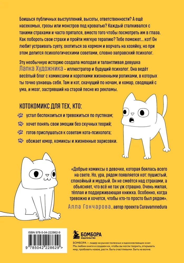 CatComics. Therapeutic Stories in Pictures about Taming Fears