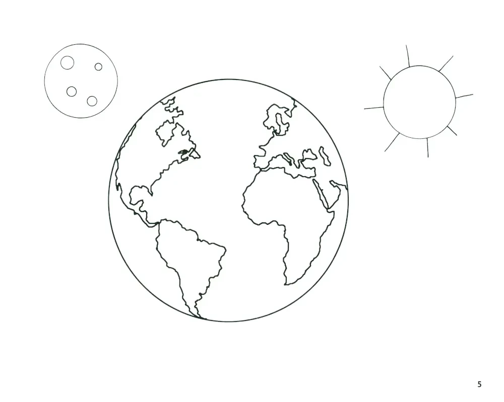 Ich studiere und zeichne die Natur. Entwicklungsalbum-Coloring Book für Aktivitäten mit Kindern der Vorschulgruppe