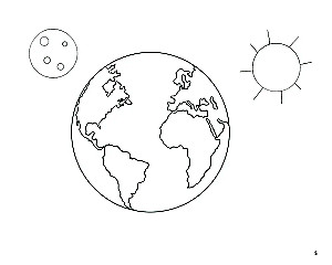 Ich studiere und zeichne die Natur. Entwicklungsalbum-Coloring Book für Aktivitäten mit Kindern der Vorschulgruppe
