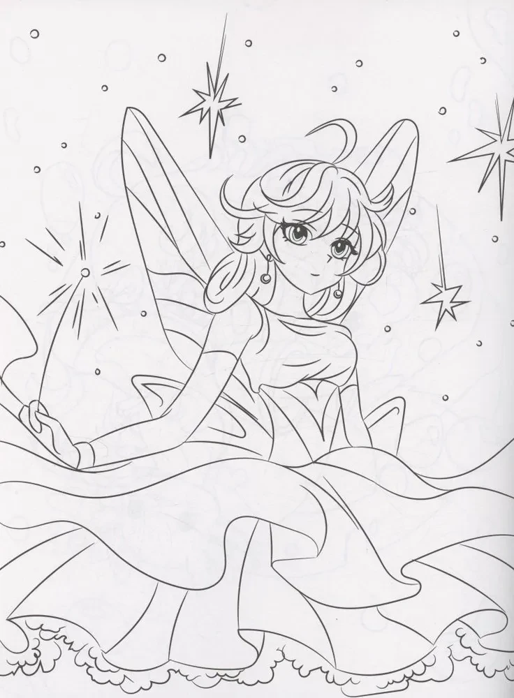 Super-Duper Malbuch. Die Welt des Anime