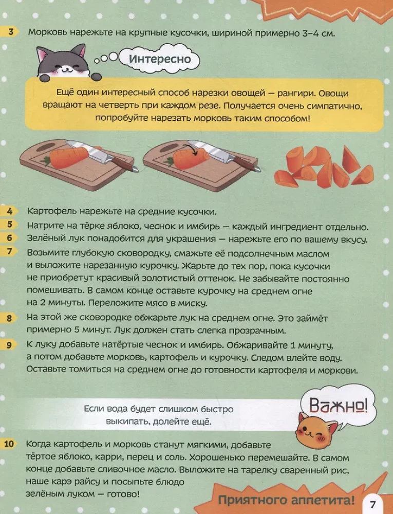 Cookbook like in Japanese anime