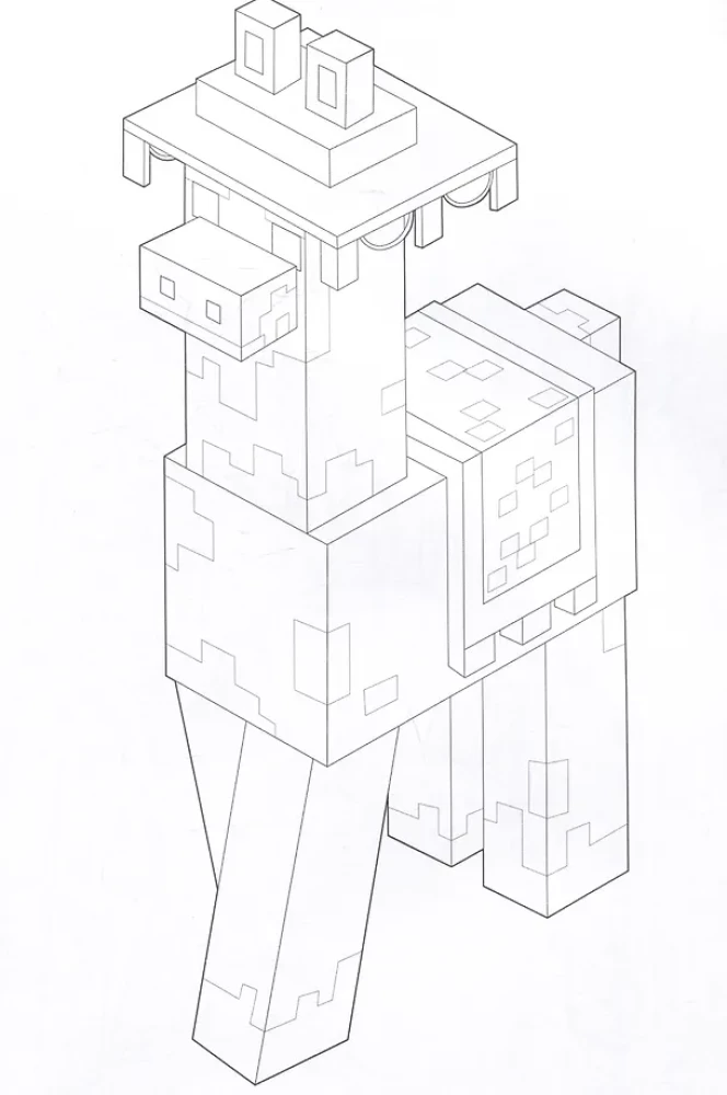 Malbuch mit Konstruktor. Katze