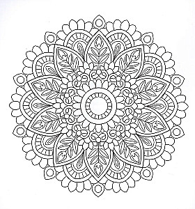 Mandalas. Mindful Eating. Anti-Stress Coloring Book