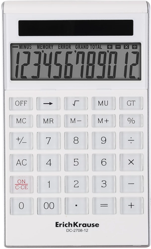 Desktop Calculator 12-Digit - Classic (white)