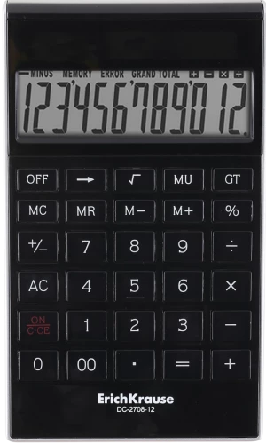 Desktop Calculator 12 Digits - Classic (Black)