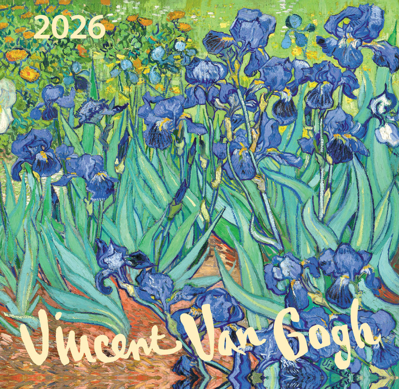 Vincentas van Goghas. 2026 metų sieninis kalendorius