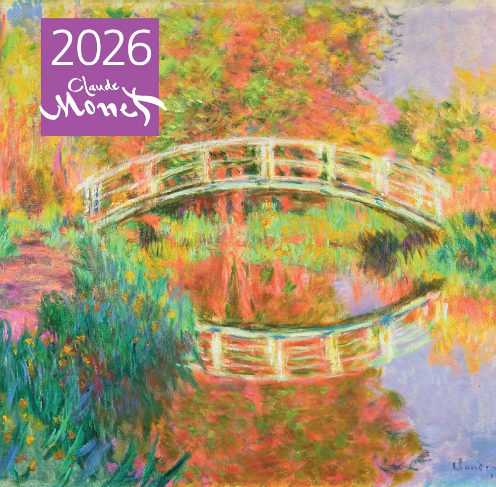 Claude Monet. Wall Calendar for 2026